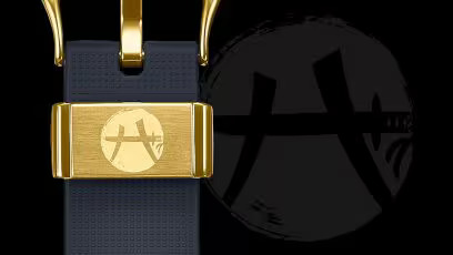 八村選手の アイデンティティを示す シグネチャーロゴ