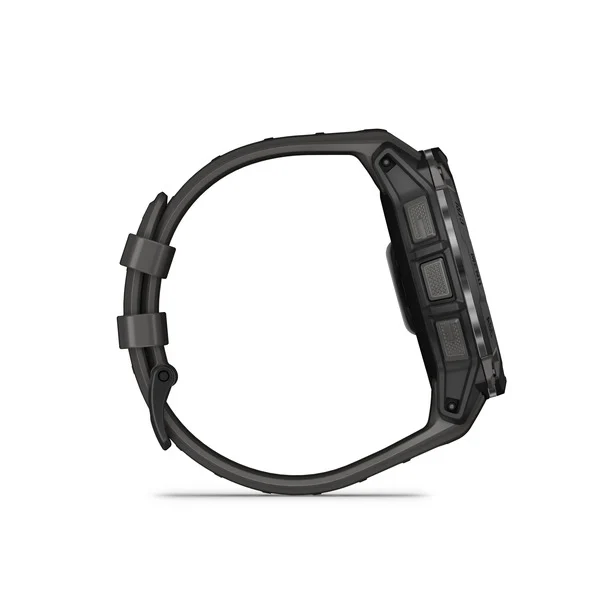 ガーミン GARMIN Instinct 3 AMOLED （インスティンクト スリー アモレッド）50mm Blk/Cha（ブラック/チャコール）シリコンバンド Suica対応 タフネスGPSスマートウォッチ 010-03020-30 LED フラッシュライト 腕時計 正規品 【送料無料 北海道/沖縄/離島を除く】 Black / Charcoal 50mm FREE