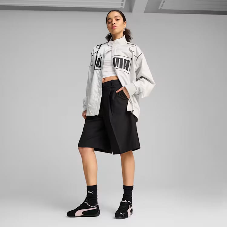 PUMA SPEEDCAT OG プーマ スピードキャット ウィメンズ スニーカー シューズ  PUMA Black-Mauve Mist 25.0cm 398846_09 MX3 4067982462680 【送料無料 北海道/沖縄/離島を除く】 PUMA Black-Mauve Mist 25.0cm