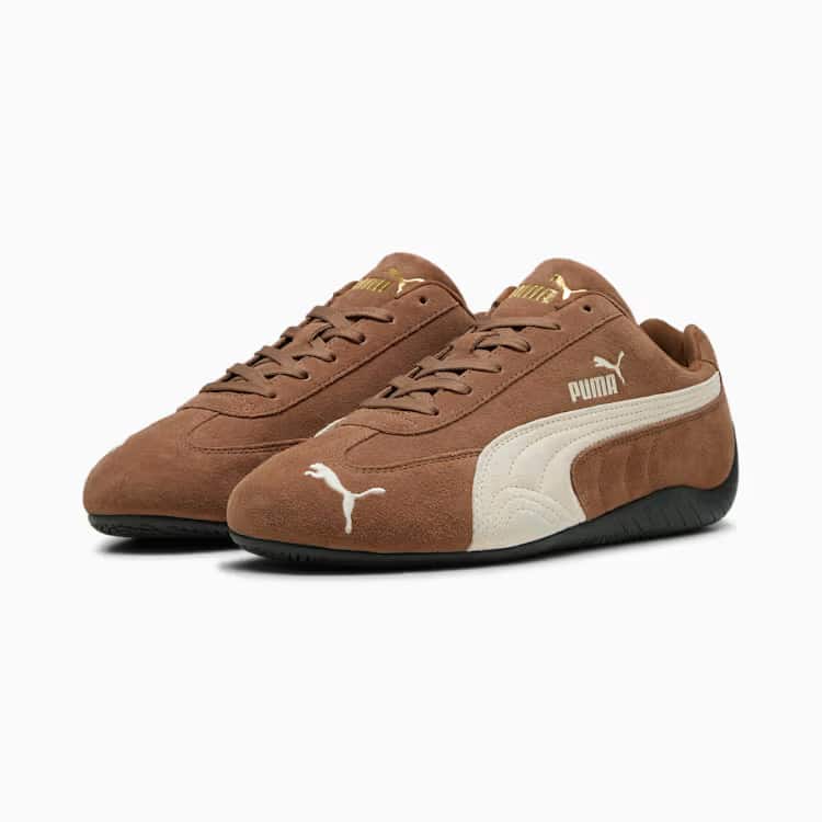 プーマ PUMA SPEEDCAT OG スピードキャット オージー レディース スニーカー シューズ  Haute Coffee-Frosted Ivory 23.5cm 398846_31 MX3 4067983281068 【送料無料 北海道/沖縄/離島を除く】 Haute Coffee-Frosted Ivory 23.5cm