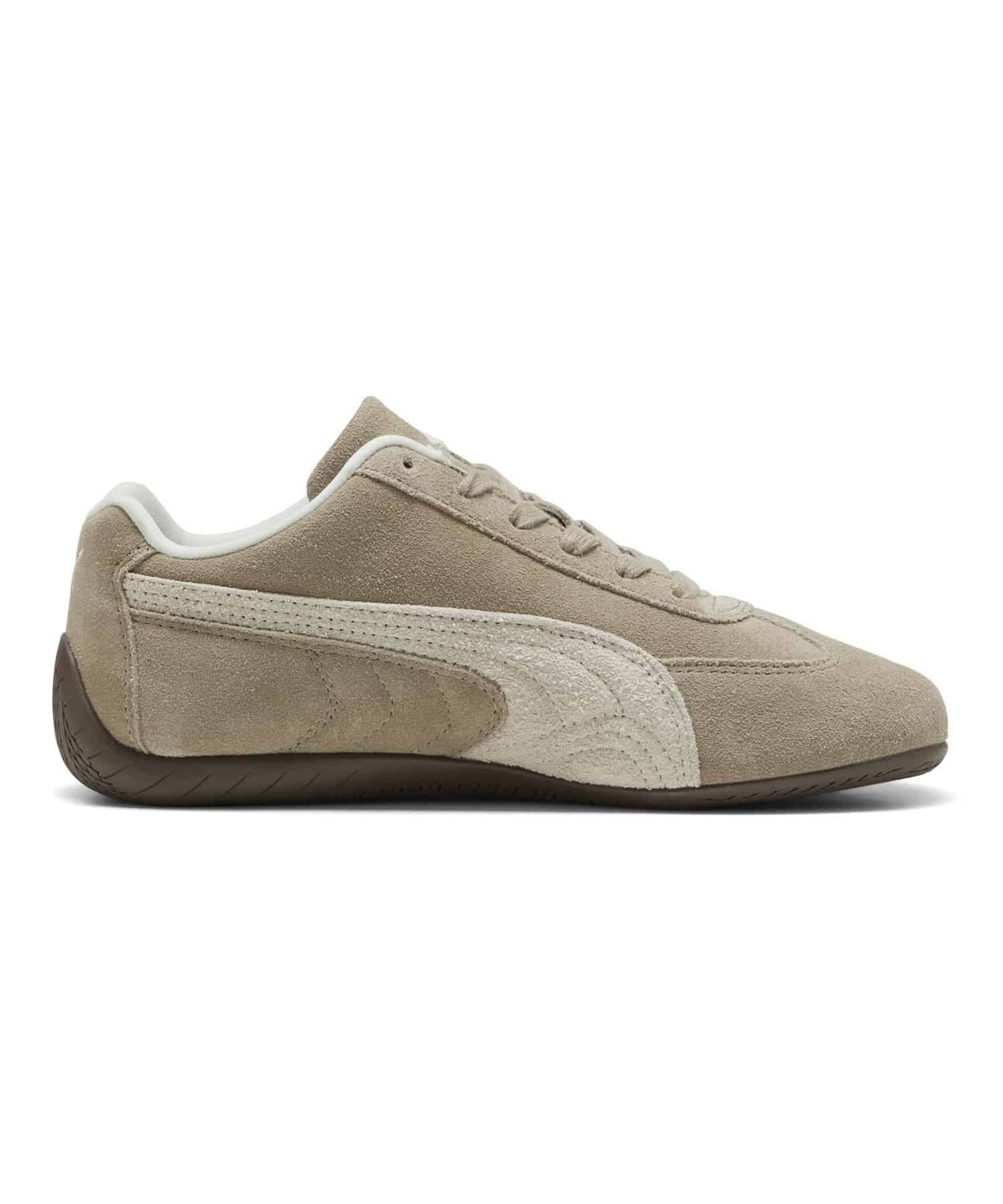 PUMA SPEEDCAT プーマ スピードキャットエレベーテッド レディース スニーカー シューズ Ice Coffee-Alpine Snow 24.5cm 403619_02 4069156860360 【送料無料 北海道/沖縄/離島を除く】 Ice Coffee-Alpine Snow 24.5cm