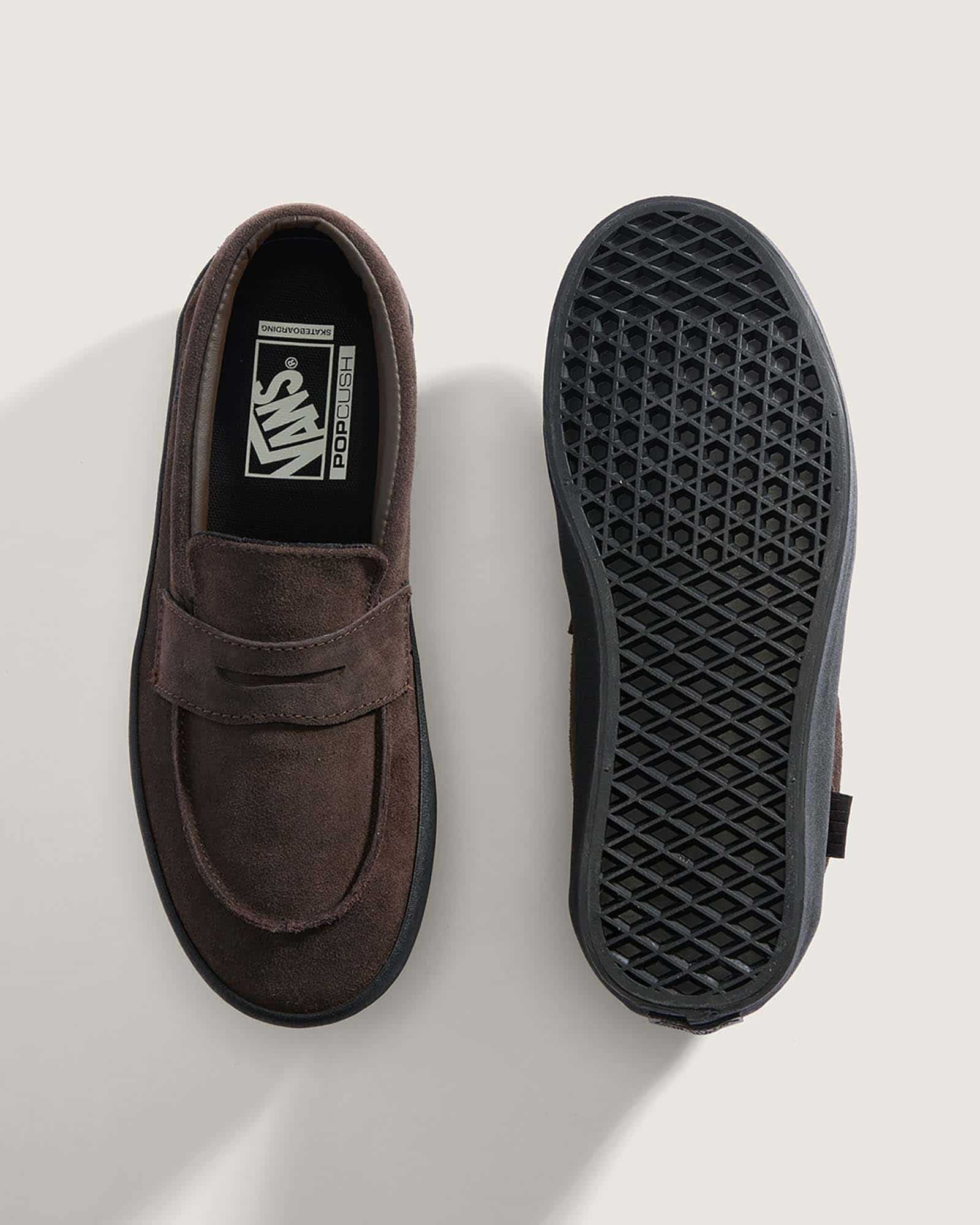 VANS Skate Loafer バンズ スケートローファー メンズ スニーカー シューズ BROWN/BLACK 28.0cm  VN000VA6Y49 0198266309675 【送料無料 北海道/沖縄/離島を除く】 BROWN/BLACK 28.0cm