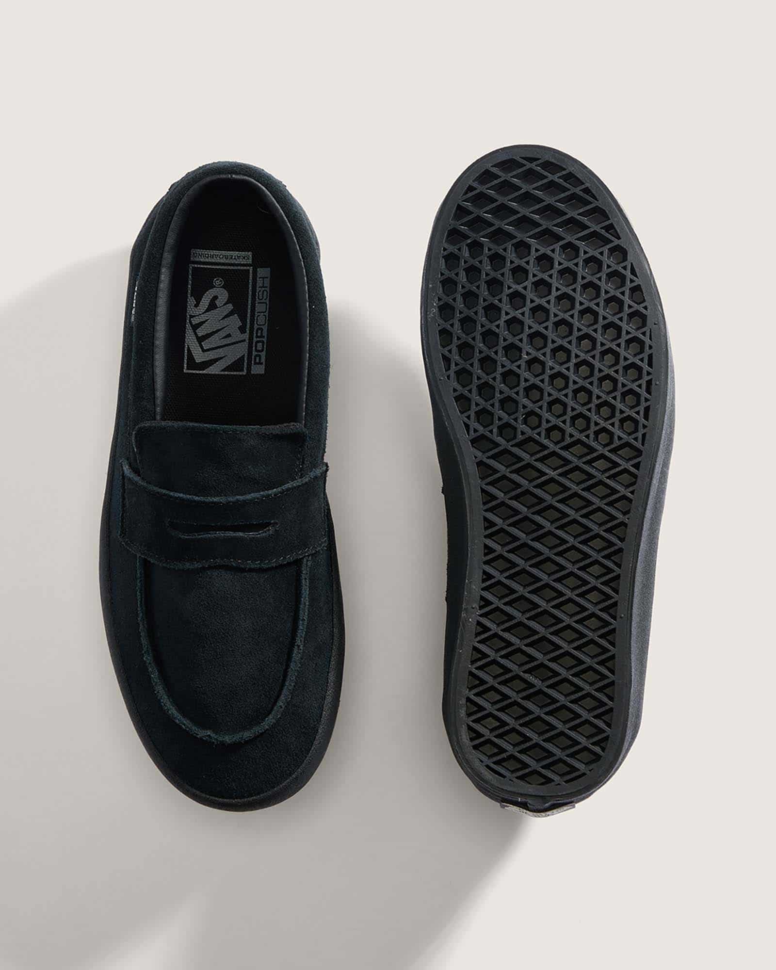 VANS Skate Loafer バンズ スケートローファー メンズ スニーカー シューズ BLACK/BLACK 28.0cm  VN000VA6BKA 0198266309989 【送料無料 北海道/沖縄/離島を除く】 BLACK/BLACK 28.0cm