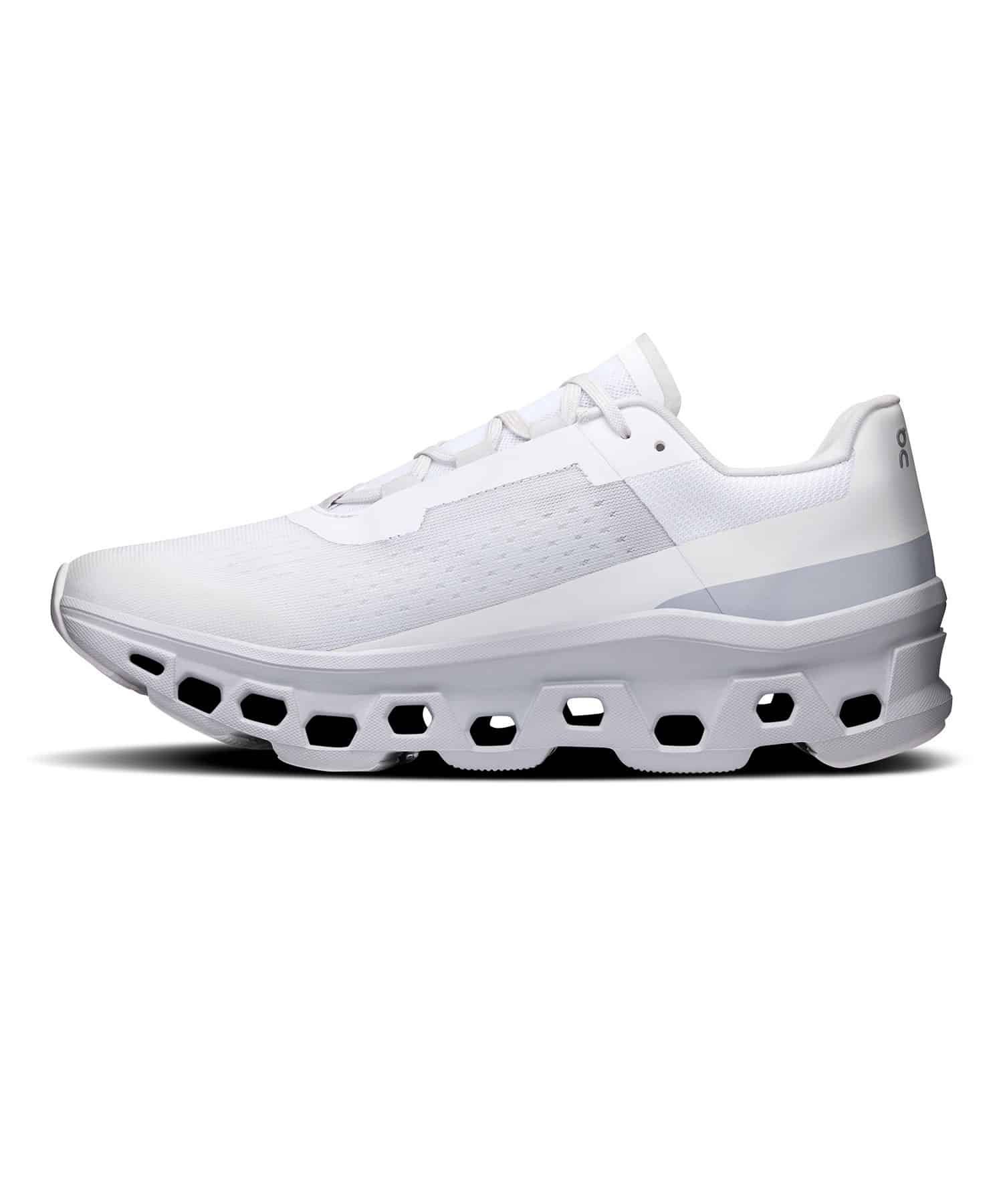 ON オン Cloudmonster クラウドモンスター メンズ ランニング 軽量 White/Glacierスニーカー 26.0cm～29.0cm 61.97654 7615537219615 【送料無料 北海道/沖縄/離島を除く】 White/Glacier 26.0cm