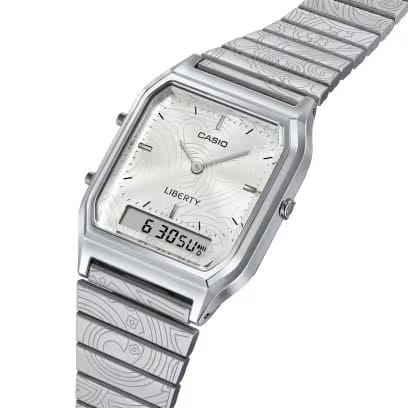 【NEW】 カシオ リバティコラボレーションモデル CASIO CLASSIC AQ-230ELT-7AJR 腕時計 正規品 【送料無料 北海道/沖縄/離島を除く】 7AJR FREE