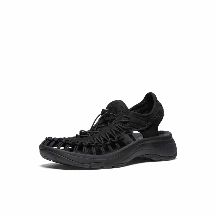 KEEN UNEEK ASTORIA キーン ユニーク アストリア Black/Black 24.5cm 1027292 スニーカー レディース 0195208151170【送料無料 北海道/沖縄/離島を除く】 Black/Black 24.5cm