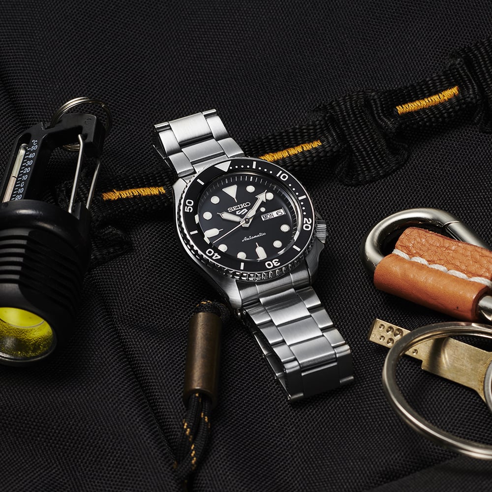 セイコー SEIKO 5スポーツ SKX series SBSA005 自動巻（手巻つき） BLACK 4954628452795 腕時計 国内正規品   【送料無料 北海道/沖縄/離島除く】 FREE