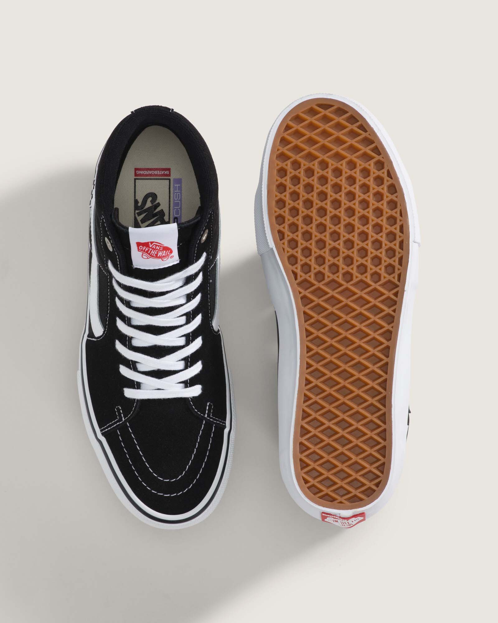 バンズ VANS SKATE SK8-Hi BLACK/WHITE VN0A5FCCY28 スケート スケートハイ  25.5㎝～28.0㎝ スニーカー メンズ シューズ 0194905568090 【送料無料 北海道/沖縄/離島を除く】 BLACK/WHITE 25.5cm