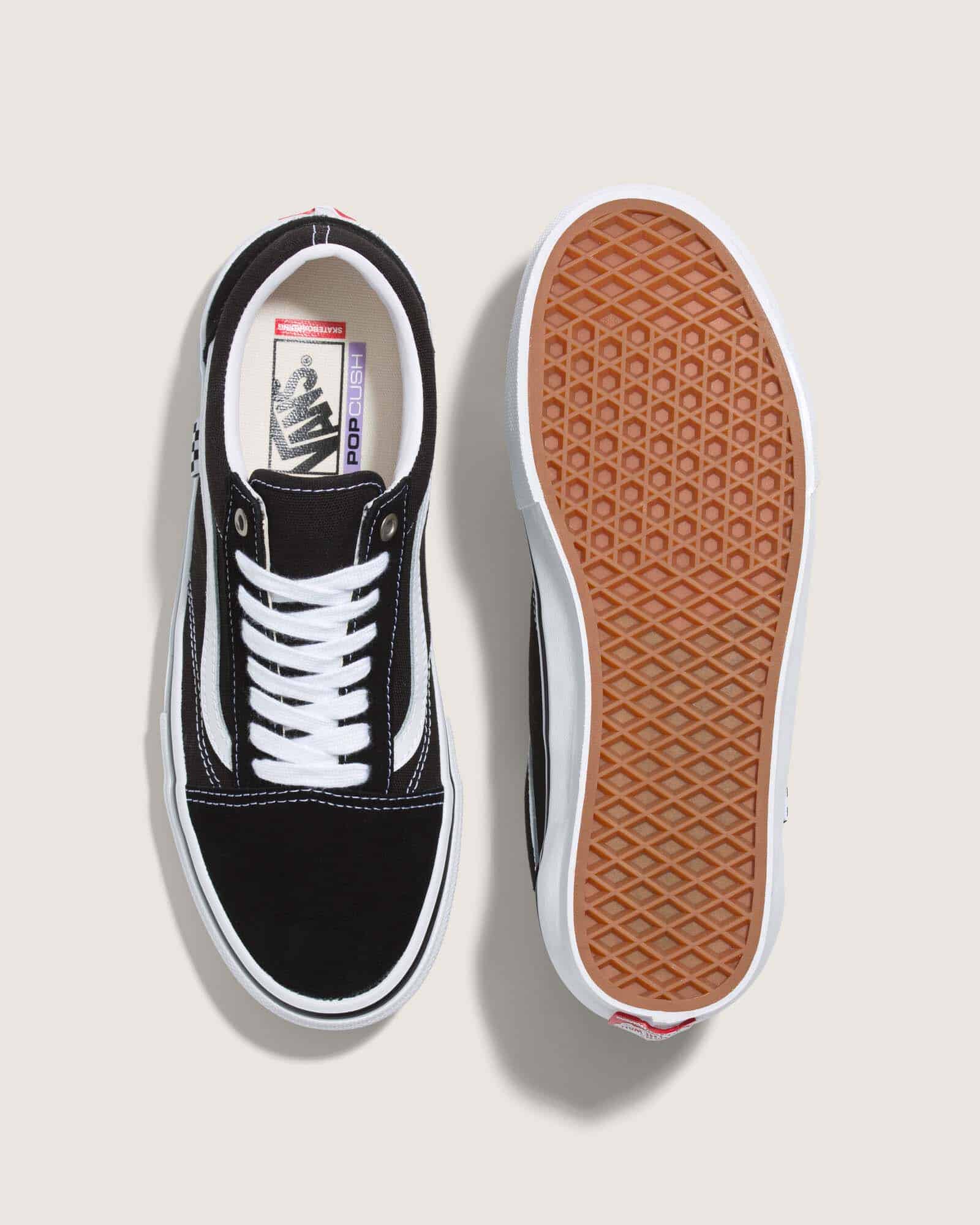 バンズ VANS SKATE Old Skool BLACK/WHITE VN0A5FCBY28 スケート スケートオールドスクール  23.5㎝～28.0㎝ スニーカー メンズ レディース シューズ 0194905586605 【送料無料 北海道/沖縄/離島を除く】 BLACK/WHITE 23.5cm