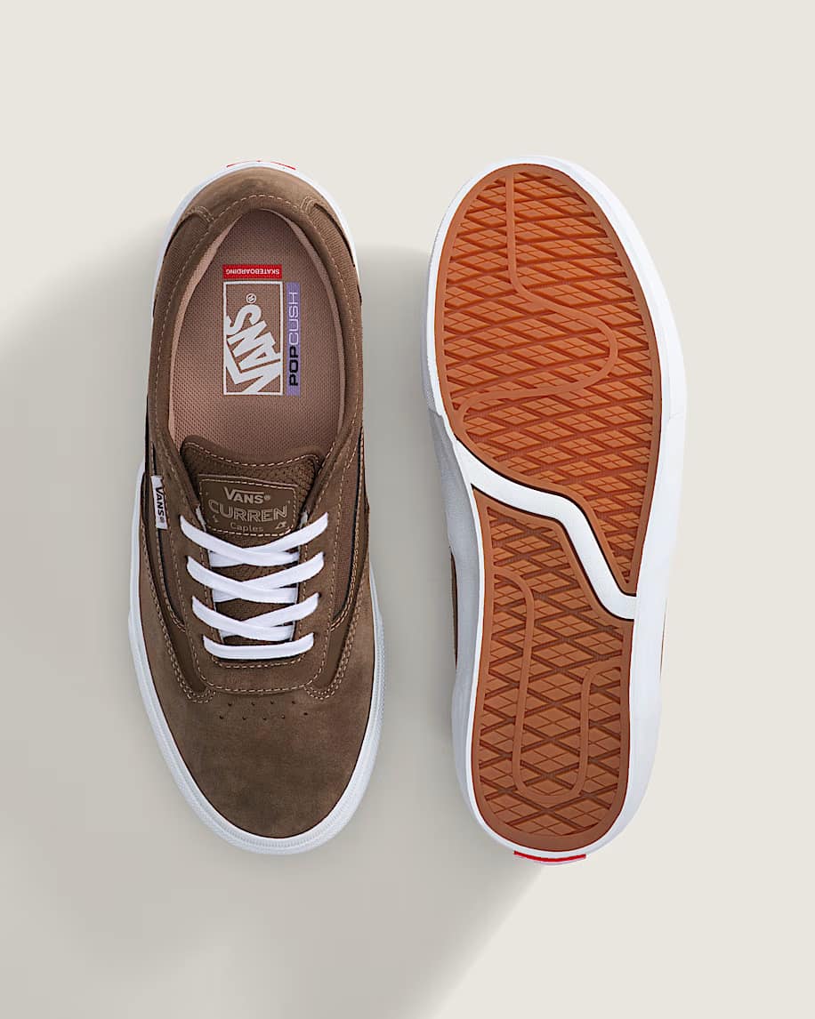バンズ スケート カレンケープルズ VANS Skate Curren Caples VINTAGE COCOA VN0A5FCDB2U 26.0㎝～28.0㎝ スニーカー メンズ シューズ 0198266422336 【送料無料 北海道/沖縄/離島を除く】 VINTAGE COCOA 26.0cm