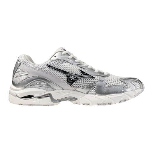 MIZUNO ミズノ WAVE RIDER 10 05：ホワイト×チャコール×ブラック 25.0cm   D1GA261D05 4582767791231 レディース スニーカー スポーツスタイル  【送料無料 北海道/沖縄/離島を除く】 05：ホワイト×チャコール×ブラック 25.0cm
