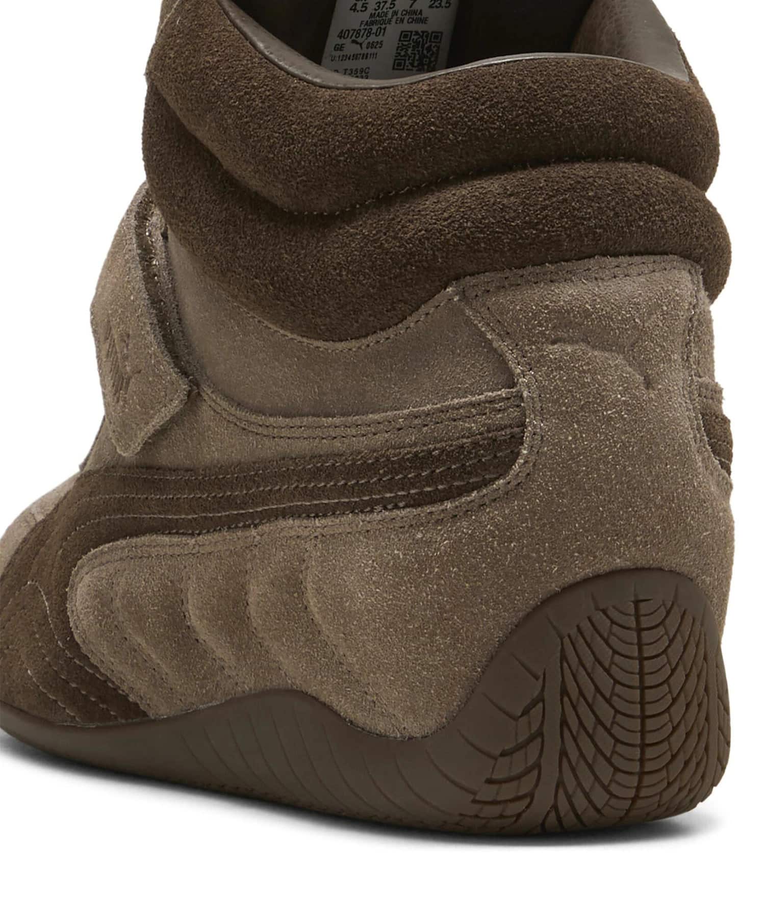 プーマ スピードキャット ウェッジ スニーカー PUMA SPEEDCAT WEDGE WNS Totally taupe-Chocolate 23.0㎝～25.0㎝ 407878_01 4069162834935 【送料無料 北海道/沖縄/離島を除く】 Totally taupe-Chocolate 23.0㎝