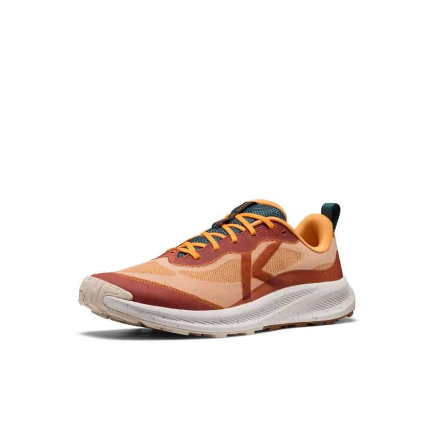 キ－ン メンズ ワンダー スニーカー KEEN WANDER MEN FOSSIL ORANGE/CARROT CURL 26.0cm～28.0cm 1033148 0199289200918 【送料無料 北海道/沖縄/離島を除く】 FOSSIL ORANGE/CARROT CURL 26.0cm
