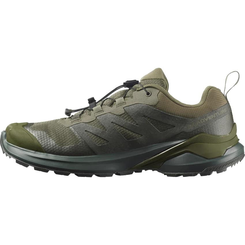 【サロモン】 SALOMON X-ADVENTURE GORE-TEX Olive Night/Peat/Olive Night 26.5cm～27.5cm 019870255302 ゴアテックス GORE/TEX メンズ スニーカー 【送料無料 北海道/沖縄/離島を除く】 Olive Night/Peat/Olive Night 26.5cm