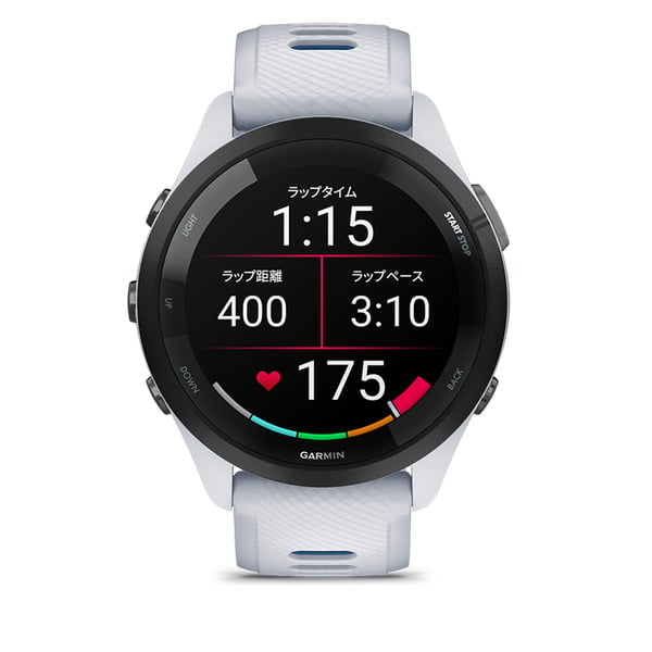 GARMIN ガーミン Forerunner 265 White Suica対応 010-02810-41 GPS