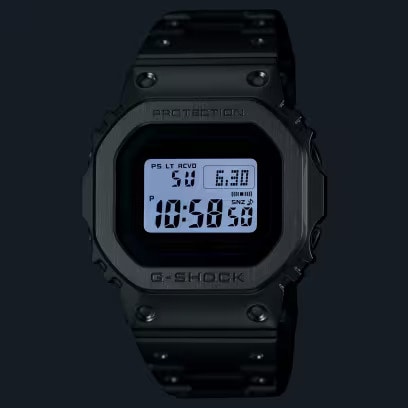 ◎カシオ CASIO G-SHOCK ジーショック FULLMETAL 5000SERIES GMW-B5000PC-1JF 電波時計  日本・北米・ヨーロッパ・中国地域対応 タフソーラー （ソーラー充電システム） 20気圧防水 腕時計 国内正規品 【送料無料 北海道/沖縄/離島除く】