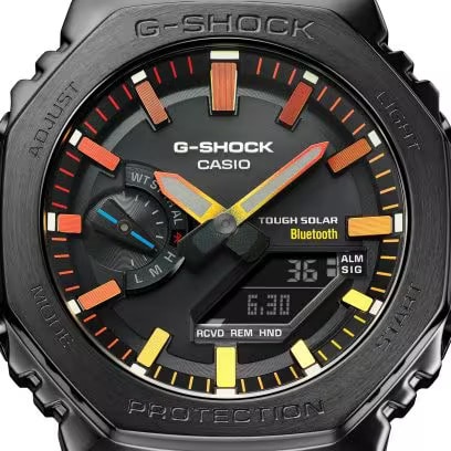 ◎カシオ CASIO G-SHOCK GSHOCK ジーショック FULL METAL 2100 SERIES GM-B2100BPC-1AJF  20気圧防水 ショックレジスト ソーラー充電システム フルメタル 八角形 オクタゴン アナログデジタルコンビネーション 腕時計 国内正規品 【送料無料  北海道/沖縄/離島除く】(FREE ...