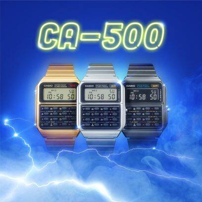 カシオ CASIO CASIO CLASSIC カシオクラシック CA-500WEG-1AJF 日常生活用防水 8桁計算機能 国内正規品 4549526355943 【送料無料 北海道/沖縄/離島除く】 1AJF FREE