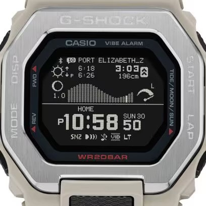 カシオ CASIO G-SHOCK GSHOCK ジーショック G-LIDE GBX-100 Series GBX-100-8JF  モバイルリンク/アプリ連携機能 センサー機能 トレーニング機能 タイドグラフ 通知機能 耐衝撃構造（ショックレジスト） 20気圧防水 腕時計  国内正規品 【送料無料 北海道/沖縄/離島除く ...