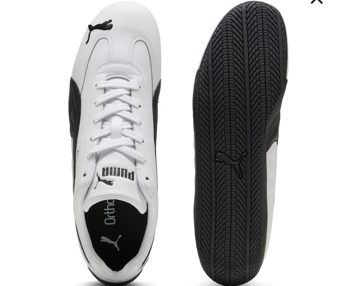PUMA プーマ SPEEDCAT LTH スピードキャット レザー 40160302  PUMA White－PUMA Black レディースメンズ スニーカー 24.5cm【送料無料　北海道/沖縄/離島を除く】 02 24.5cm