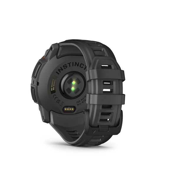 ガーミン GARMIN Instinct 3 Dual Power （インスティンクト スリー デュアル パワー）50mm Black / Charcoal （ブラック/チャコール）シリコンバンド Suica対応 タフネスGPSスマートウォッチ 010-02935-30 腕時計 正規品 【送料無料 北海道/沖縄/離島を除く】 Black / Charcoal 50mm FREE