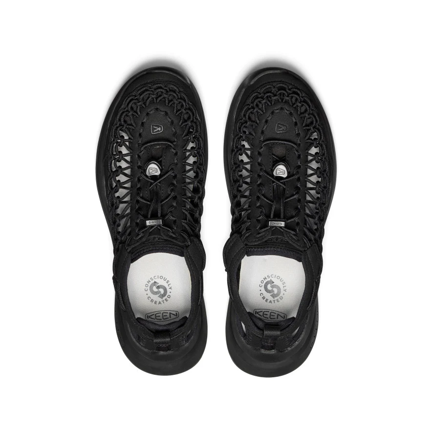 KEEN キーン スニーカー メンズ アウトドアシューズ サンダル UNEEK WK ユニーク ダブルケー Black/Black 27.0cm 1030271 MM1 【送料無料 北海道/沖縄/離島を除く】 Black/Black 27.0cm