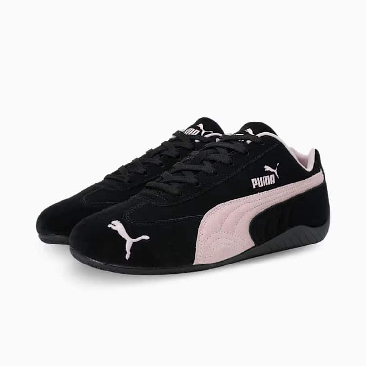 PUMA SPEEDCAT OG プーマ スピードキャット ウィメンズ スニーカー シューズ  PUMA Black-Mauve Mist 24.5cm 398846_09 MX3 4067982462741 【送料無料 北海道/沖縄/離島を除く】 PUMA Black-Mauve Mist 24.5cm