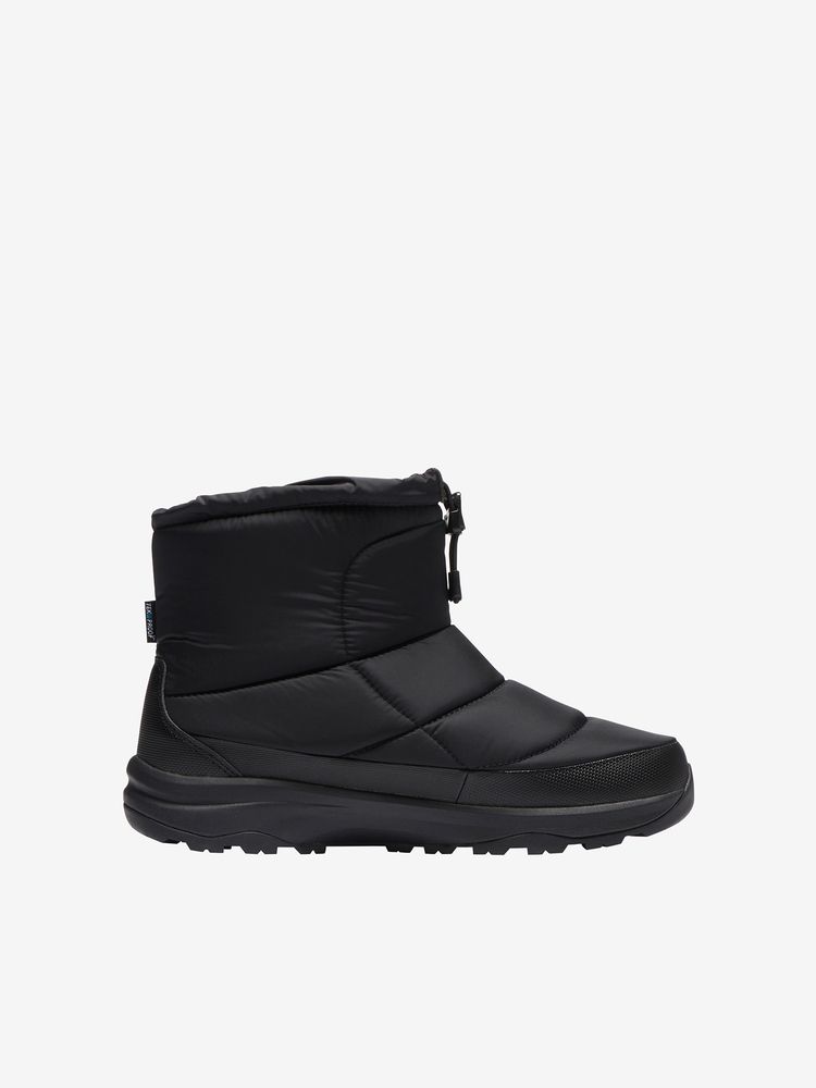 THE NORTH FACE Nuptse Bootie WP Logo Short ブーツ ウォータープルーフ KW（TNFブラック×TNFホワイト） 24.0cm  NF52280 4550219960290【送料無料 北海道/沖縄/離島を除く】 BB（TNFブラック×ブロンクスブラウン） 24.0cm