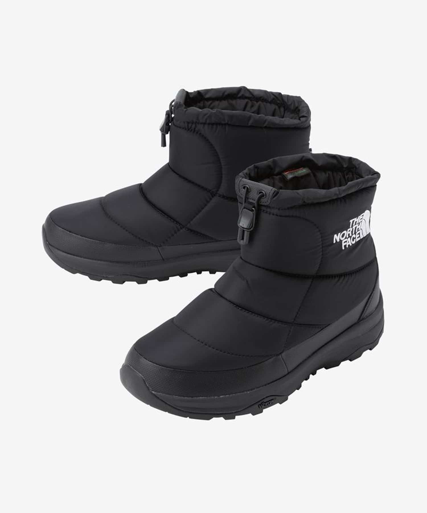 THE NORTH FACE Nuptse Bootie WP Logo Short ARCTIC GRIP ブーツ ウォータープルーフ KW（TNFブラック×TNFホワイト） 26.0cm  NF52485 4582738249952【送料無料 北海道/沖縄/離島を除く】 KW（TNFブラック×TNFホワイト） 26.0cm