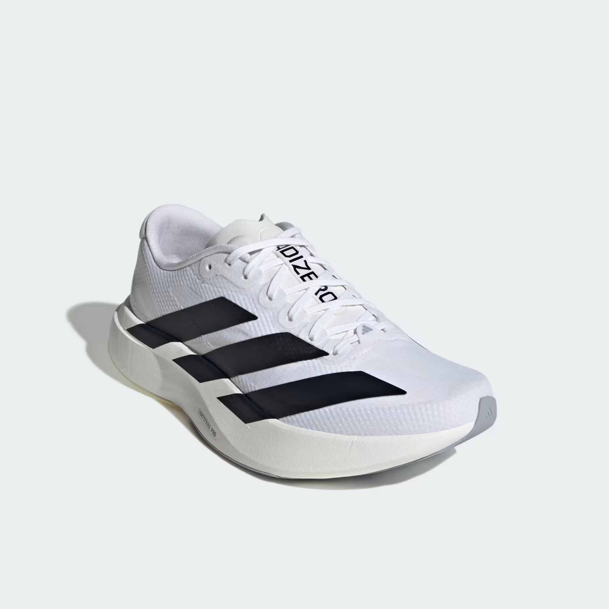 ADIDAS ADIZERO EVO SL WOVEN アディダス アディゼロ エボ エスエル ウーブン Cloud White / Core Black / Dash Grey 25.0cm JR4736 スニーカー レディース 4068804974008 【送料無料 北海道/沖縄/離島を除く】 Cloud White / Core Black / Dash Grey 25.0cm