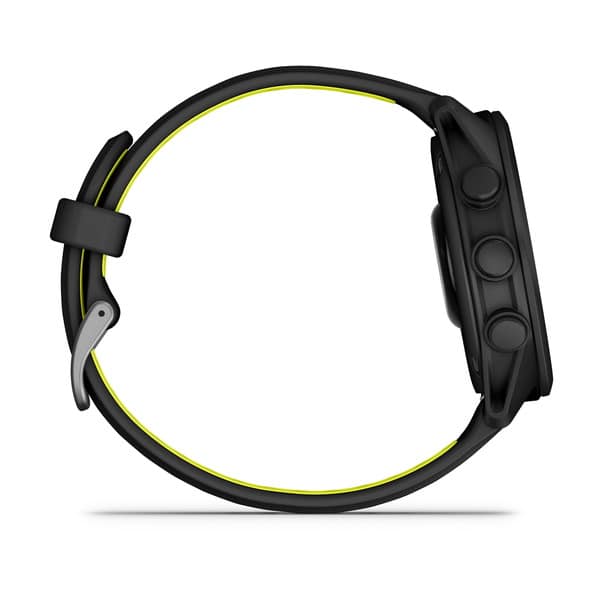 ガーミン GARMIN Forerunner 170（フォアランナー170） Black/Amp Yellow（ブラック/アンプ イエロー） 43mm シリコンバンド AMOLED（有機EL） 軽量 ランニングGPSウォッチ Suica対応 010-03920-40 07537593785867 腕時計 正規品 【送料無料 北海道/沖縄/離島を除く】 Black/Amp Yellow FREE