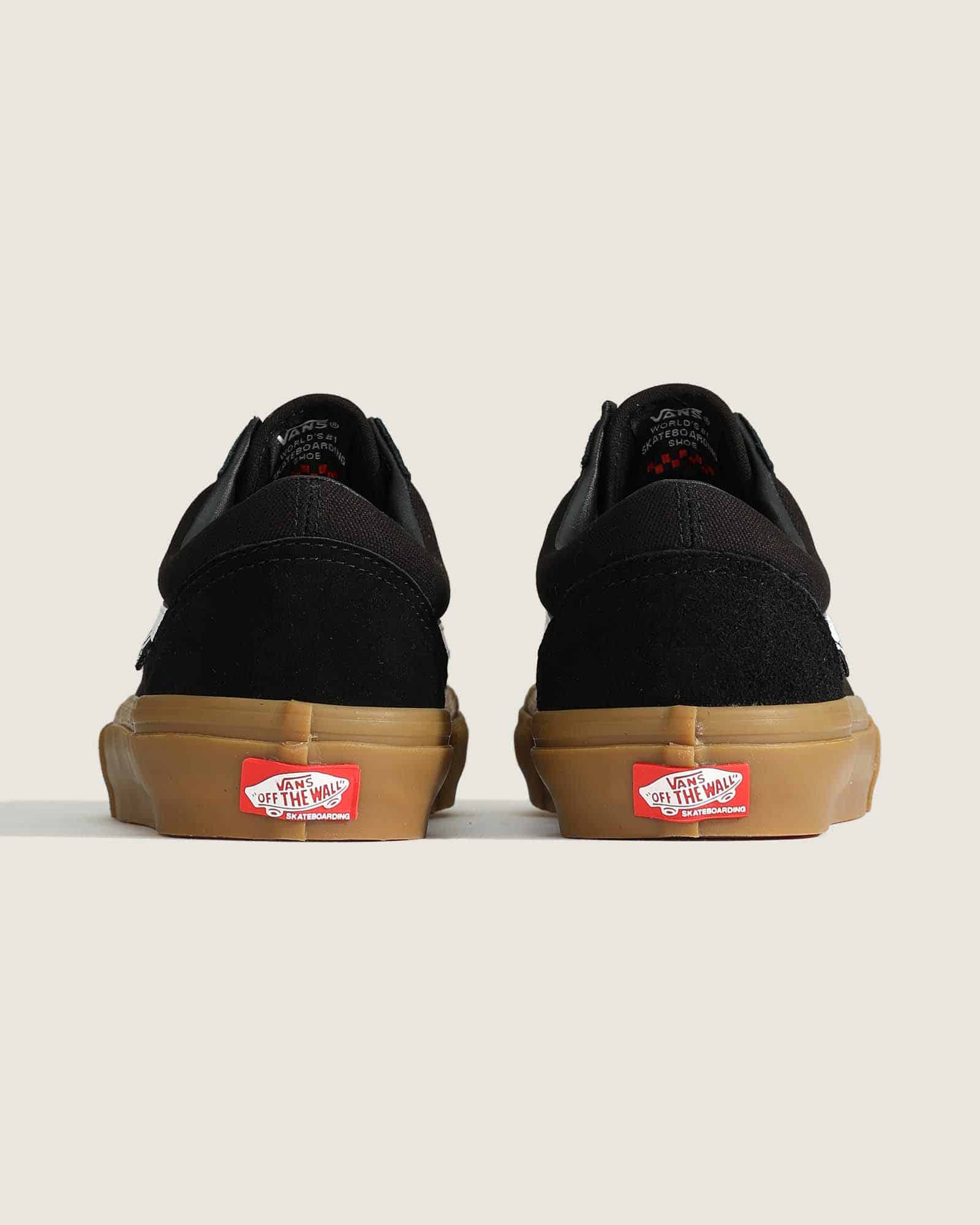 VANS SKATE Old Skool BLACK/GUM VN0A5FCBB9M バンズ スケートオールドスクール  24.5㎝ スニーカー メンズ レディース シューズ 0194905588876 【送料無料 北海道/沖縄/離島を除く】 BLACK/GUM 24.5㎝