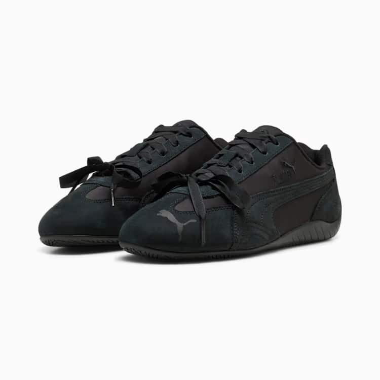 プーマ スピードキャット エトワール スニーカー PUMA SPEEDCAT ETOILE WNS PUMA Black 23.0㎝～25.0㎝ 407673_02 4070032779683 【送料無料 北海道/沖縄/離島を除く】 PUMA Black 23.0㎝