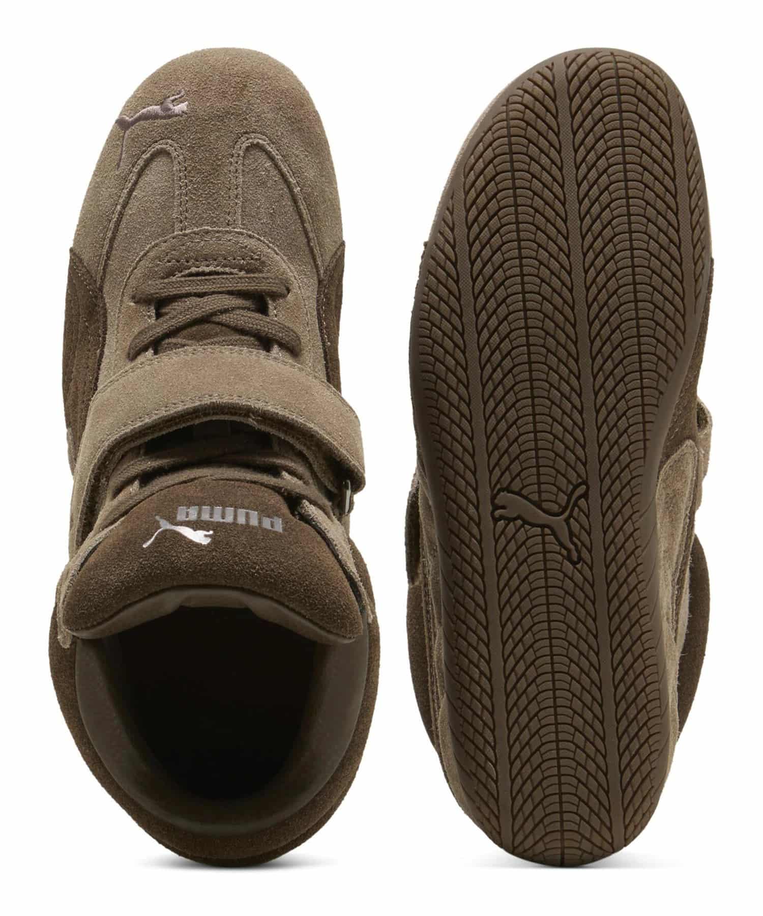 プーマ スピードキャット ウェッジ スニーカー PUMA SPEEDCAT WEDGE WNS Totally taupe-Chocolate 23.0㎝～25.0㎝ 407878_01 4069162834935 【送料無料 北海道/沖縄/離島を除く】 Totally taupe-Chocolate 23.0㎝