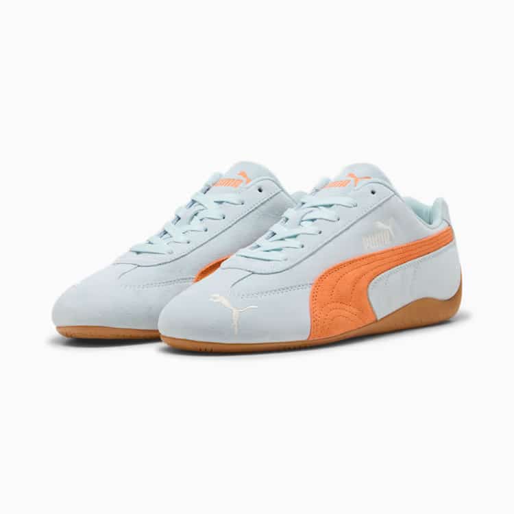 PUMA SPEEDCAT OG ROSE プーマ スピードキャット ウィメンズ スニーカー シューズ ロゼ Sea Glass-Orange Glo 24.0cm 398846 40 MX3 4069156501744 【送料無料 北海道/沖縄/離島を除く】 Sea Glass-Orange Glo 24.0cm