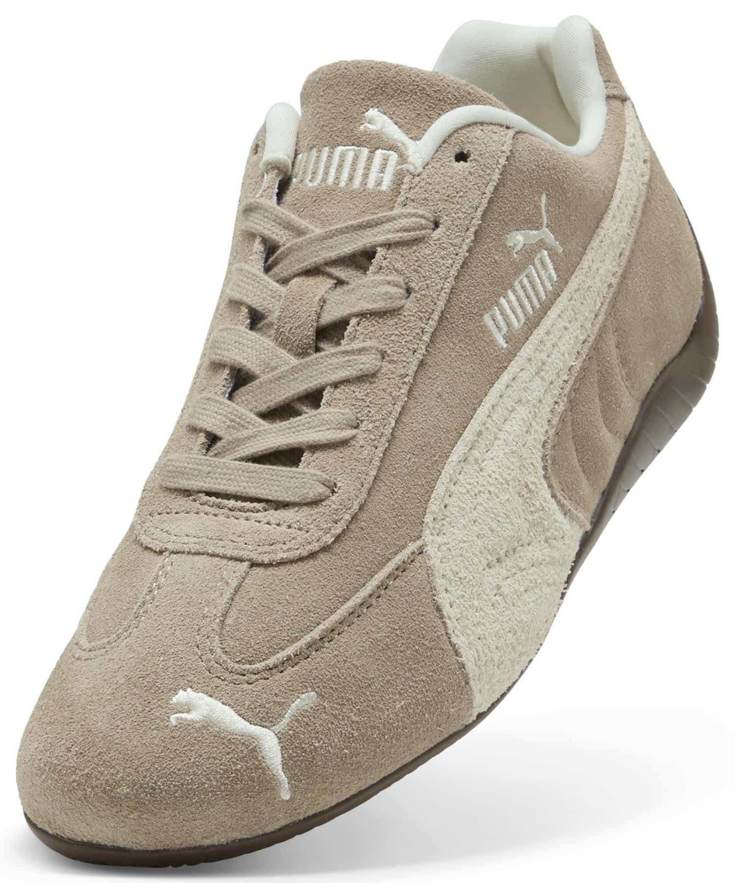 PUMA SPEEDCAT プーマ スピードキャットエレベーテッド レディース スニーカー シューズ Ice Coffee-Alpine Snow 24.5cm 403619_02 4069156860360 【送料無料 北海道/沖縄/離島を除く】 Ice Coffee-Alpine Snow 24.5cm