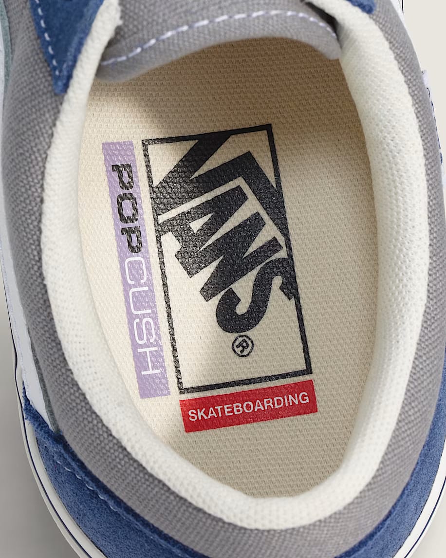 VANS SKATE Old Skool BLUE/GREY VN000EDNY24 バンズ スケートオールドスクール  27.5㎝ スニーカー メンズ シューズ 0198266485478【送料無料 北海道/沖縄/離島を除く】 BLUE/GREY 27.5cm
