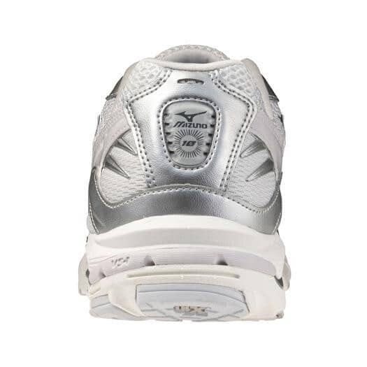 MIZUNO ミズノ WAVE RIDER 10 05：ホワイト×チャコール×ブラック 24.5cm   D1GA261D05 4582767791224 レディース スニーカー スポーツスタイル  【送料無料 北海道/沖縄/離島を除く】 05：ホワイト×チャコール×ブラック 24.5cm