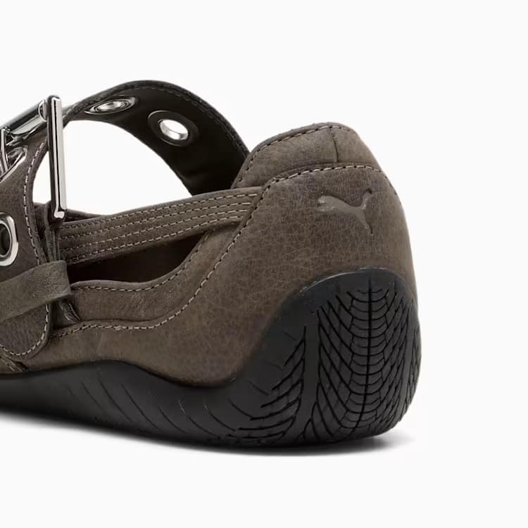 プーマ  ウィメンズ スピードキャット バレエ エトワール ドレスアップ スニーカー PUMA SPEEDCAT BALLET DRESS-UP WNS Matte Bronze-PUMA Black 23.5cm～24.5cm 408054_01 4070032879796 【送料無料 北海道/沖縄/離島を除く】 Matte Bronze-PUMA Black 23.5cm