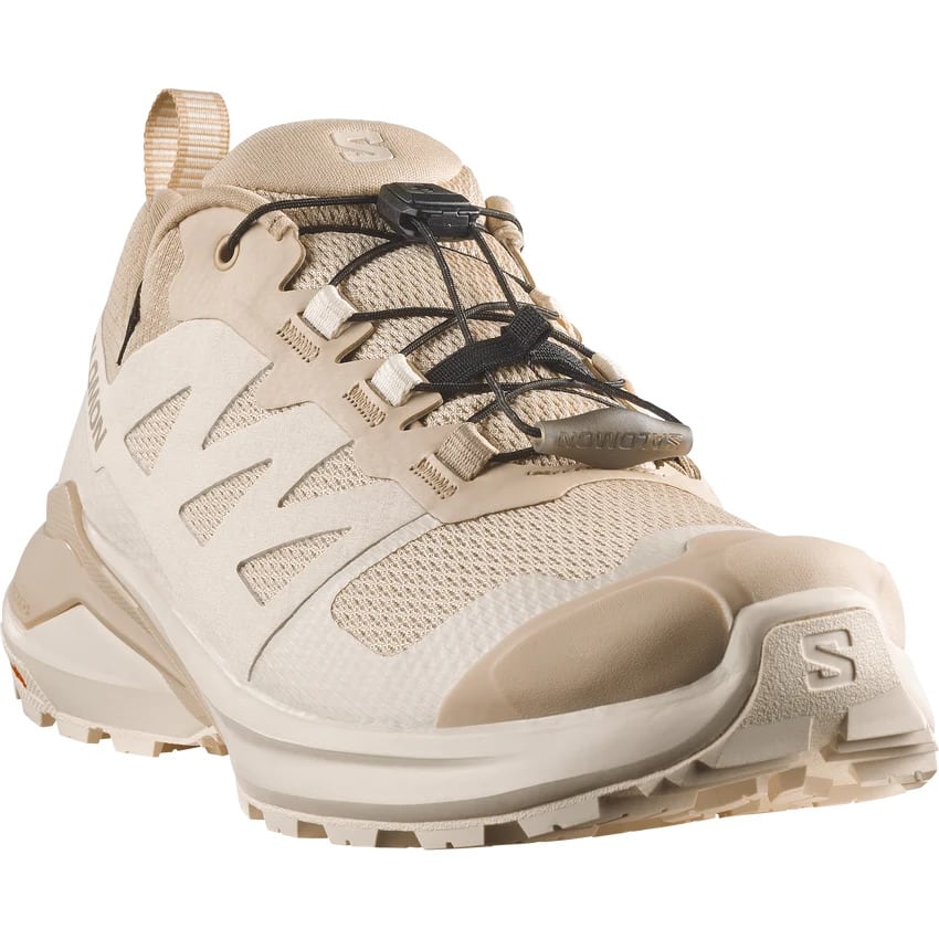 【サロモン】 SALOMON X-ADVENTURE GORE-TEX Safari / Almond Milk / Desert Tan 23.5cm～24.5cm 0198720551862 ゴアテックス GORE/TEX メンズ スニーカー 【送料無料 北海道/沖縄/離島を除く】 Safari / Almond Milk / Desert Tan 23.5cm