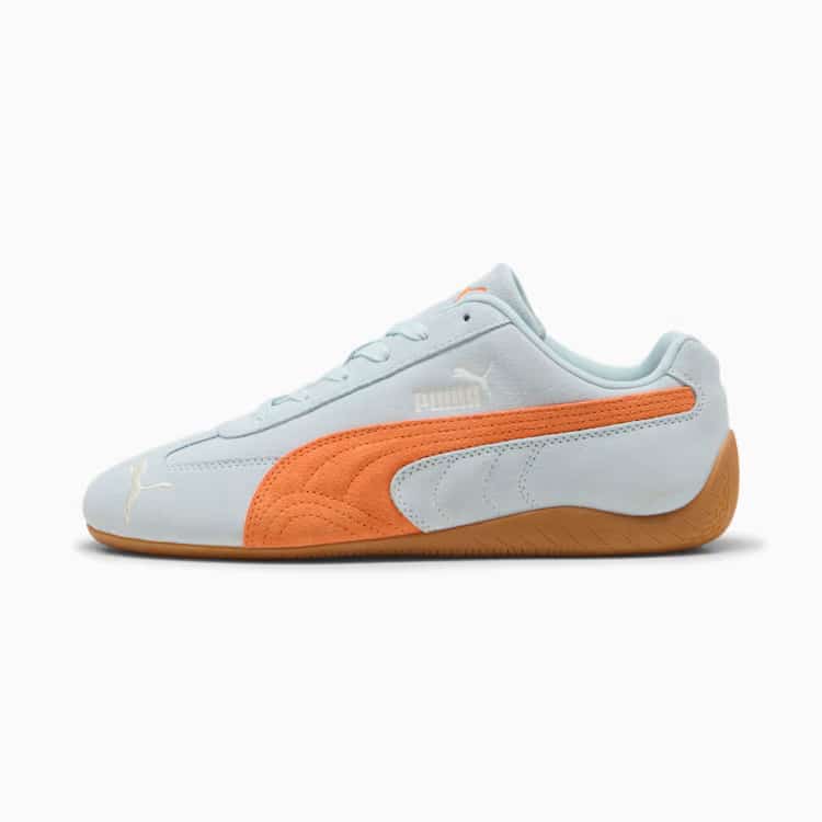 PUMA SPEEDCAT OG ROSE プーマ スピードキャット ウィメンズ スニーカー シューズ ロゼ Sea Glass-Orange Glo 25.0cm 398846 40 MX3 4069156501751 【送料無料 北海道/沖縄/離島を除く】 Sea Glass-Orange Glo 25.0cm