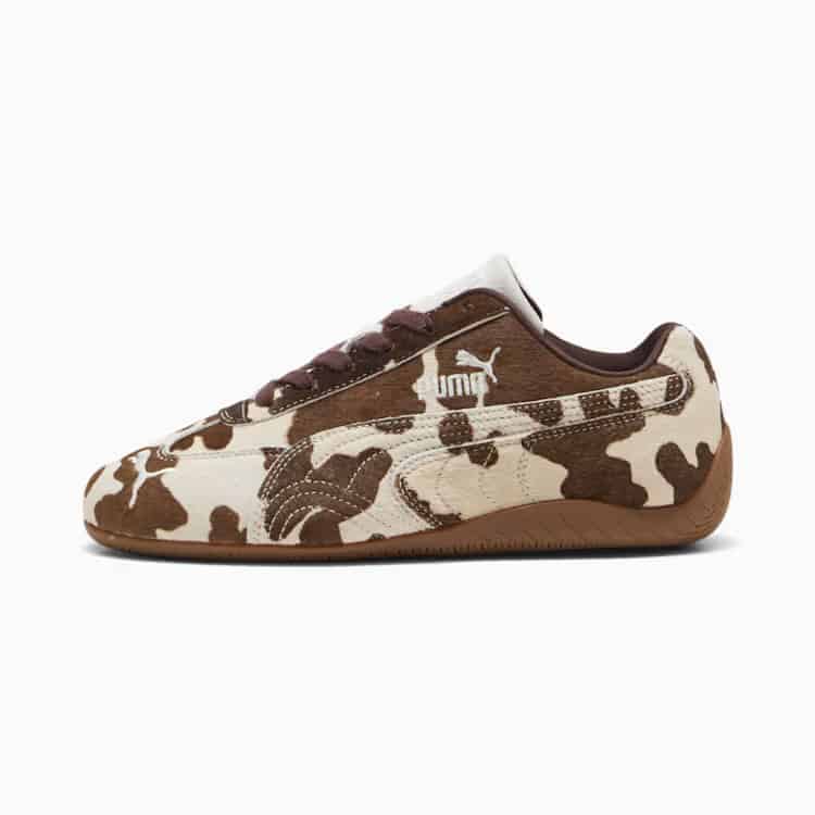 PUMA SPEEDCAT COW プーマ スピードキャット カウ ウィメンズ スニーカー シューズ  Chocolate Brown-Gum 24.5cm 406141_01 MX3 4069161252013 【送料無料 北海道/沖縄/離島を除く】 Chocolate Brown-Gum 24.5cm