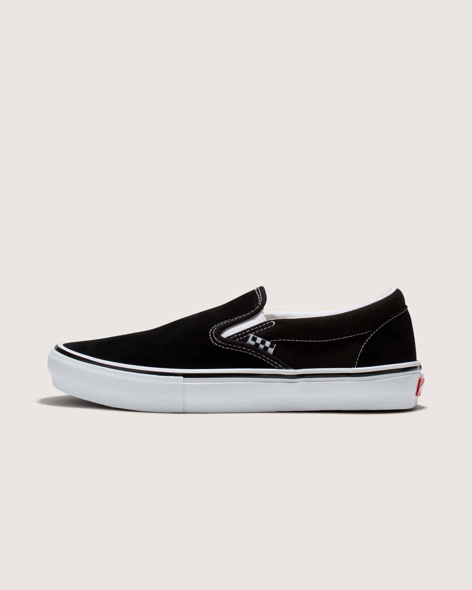 バンズ VANS SKATE SLIP-ON BLACK/WHITE VN0A5FCAY28 スケート スリップオン 23.0cm～28.5㎝ スニーカー メンズ シューズ 0194905580689 【北海道/沖縄/離島 着払い】 BLACK/WHITE 23.0cm