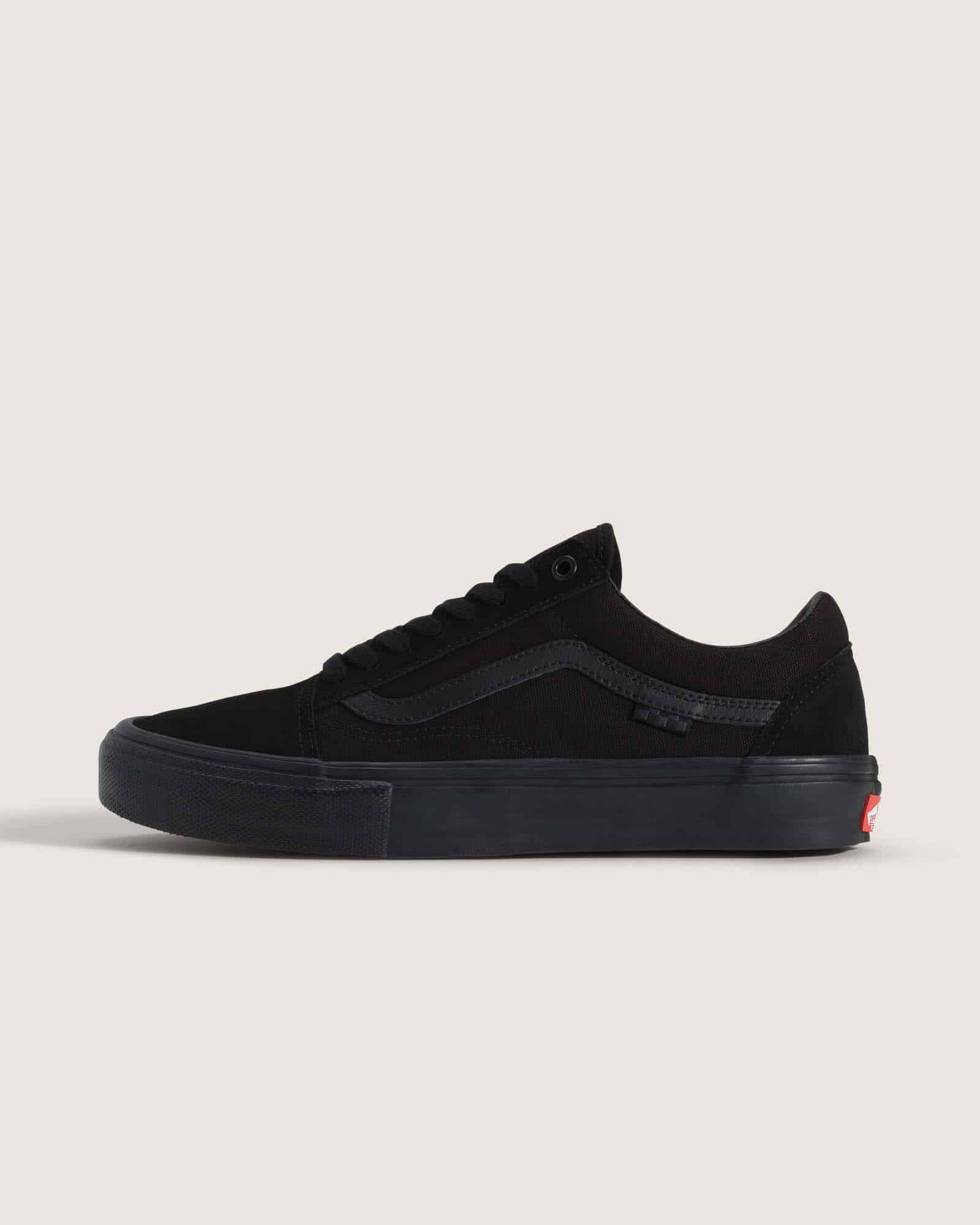 VANS SKATE Old Skool BLACK/BLACK VN0A5FCBBKA バンズ スケートオールドスクール  27.5㎝ スニーカー メンズ シューズ 0194901609261 【送料無料 北海道/沖縄/離島を除く】 BLACK/BLACK 27.5cm