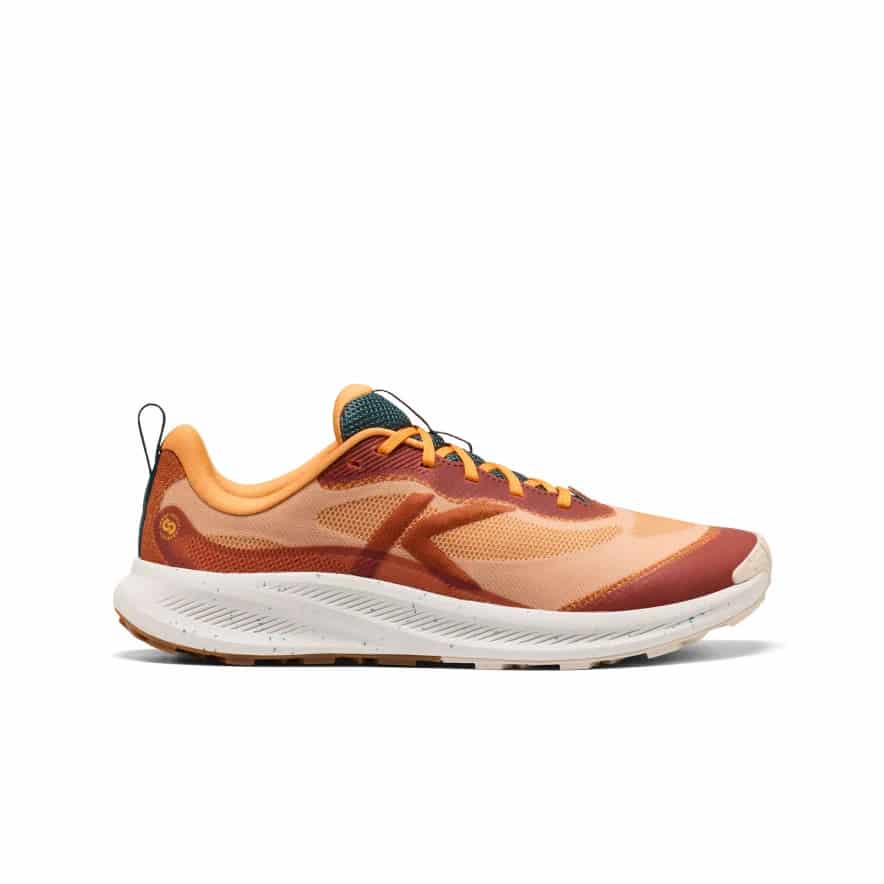 キ－ン メンズ ワンダー スニーカー KEEN WANDER MEN FOSSIL ORANGE/CARROT CURL 26.0cm～28.0cm 1033148 0199289200918 【送料無料 北海道/沖縄/離島を除く】 FOSSIL ORANGE/CARROT CURL 26.0cm
