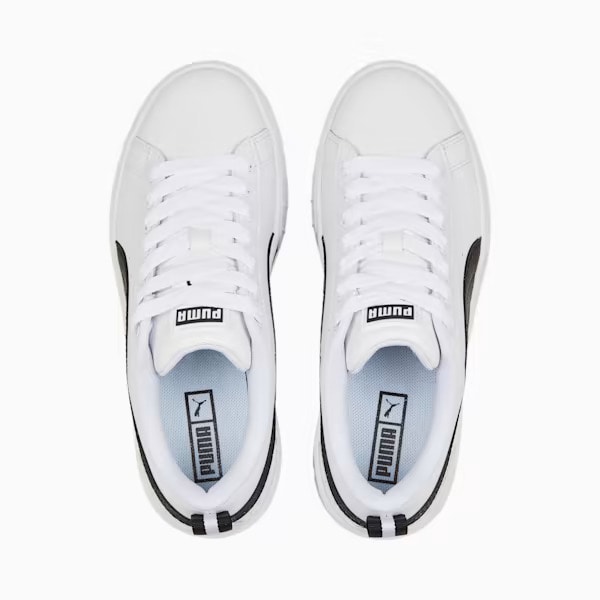 【PUMA】 Mayze Wedge Wns  Puma white-puma black プーマ ウィメンズ メイズ ウェッジ  386273 01 スニーカー  シューズ 25.0cm 4065449923347 KX3  【送料無料 北海道/沖縄/離島を除く】 25.0cm