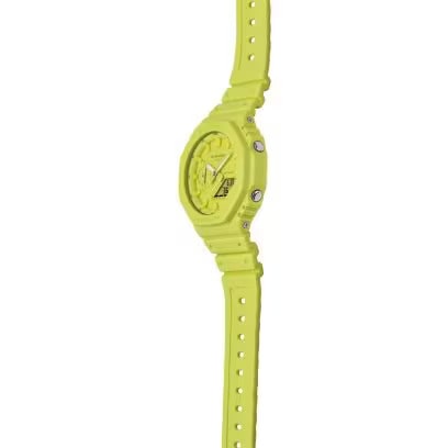 カシオ CASIO G-SHOCK GSHOCK ジーショック ANALOG-DIGITAL 2100Series GA-2100-9A9JF  YELLOW カーボンコアガード構造 耐衝撃構造 （ショックレジスト） 20気圧防水 八角形 オクタゴンベゼル 腕時計 国内正規品 【送料無料 ...