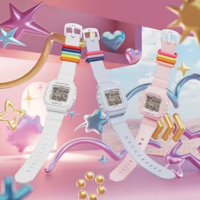 カシオ CASIO BABY-G BABYG ベビージー BABY-G＋PLUS BGD-10 Series BGD-10L-4JR ピンク  耐衝撃構造（ショックレジスト） 10気圧防水 カスタマイズバンドループ 腕時計 国内正規品 4549526392436 【送料無料  北海道/沖縄/離島を除く】