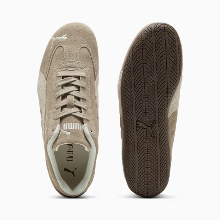 PUMA SPEEDCAT プーマ スピードキャットエレベーテッド レディース スニーカー シューズ Ice Coffee-Alpine Snow 23.5cm 403619_02 4069156860353 【送料無料 北海道/沖縄/離島を除く】 Ice Coffee-Alpine Snow 23.5cm