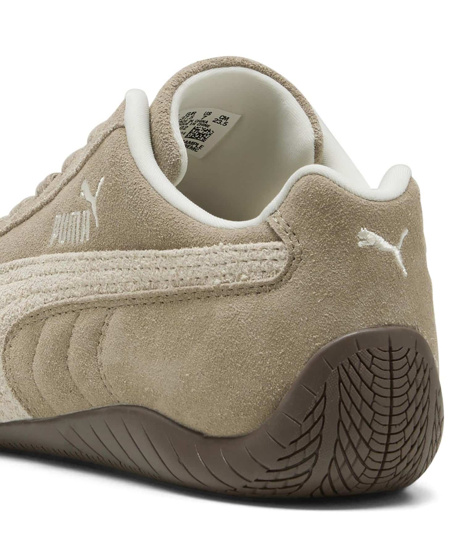PUMA SPEEDCAT プーマ スピードキャットエレベーテッド レディース スニーカー シューズ Ice Coffee-Alpine Snow 24.5cm 403619_02 4069156860360 【送料無料 北海道/沖縄/離島を除く】 Ice Coffee-Alpine Snow 24.5cm